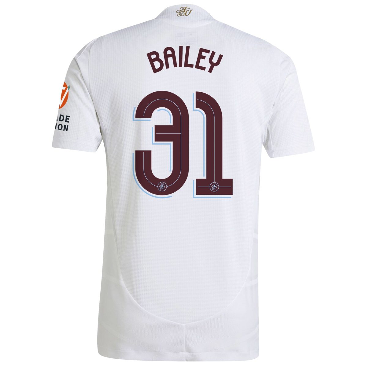 aston villa adidas away authentic shirt 2024-25 with bailey 31 cup printing Collection | Official Aston Villa FC Gear Online