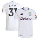 aston villa adidas away authentic shirt 2024-25 with bailey 31 printing Collection | Official Aston Villa FC Gear Online
