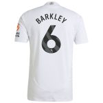 aston villa adidas away authentic shirt 2024-25 with barkley 6 printing Collection | Official Aston Villa FC Gear Online