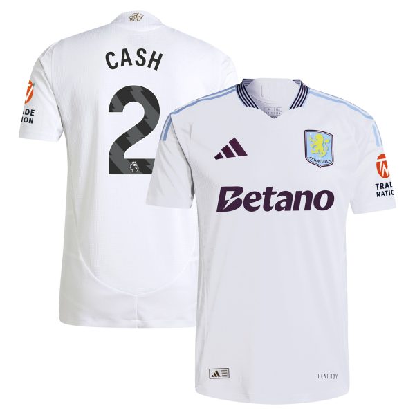 aston villa adidas away authentic shirt 2024-25 with cash 2 printing Collection | Official Aston Villa FC Gear Online