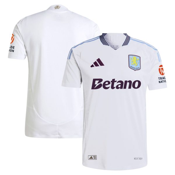 aston villa adidas away authentic shirt 2024-25 with custom printing Collection | Official Aston Villa FC Gear Online