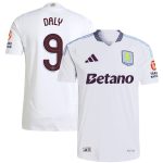 aston villa adidas away authentic shirt 2024-25 with daly 9 cup printing Collection | Official Aston Villa FC Gear Online