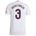 aston villa adidas away authentic shirt 2024-25 with diego carlos 3 cup printing Collection | Official Aston Villa FC Gear Online