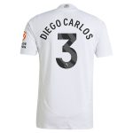 aston villa adidas away authentic shirt 2024-25 with diego carlos 3 printing Collection | Official Aston Villa FC Gear Online