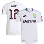 aston villa adidas away authentic shirt 2024-25 with digne 12 cup printing Collection | Official Aston Villa FC Gear Online