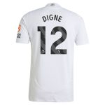 aston villa adidas away authentic shirt 2024-25 with digne 12 printing Collection | Official Aston Villa FC Gear Online