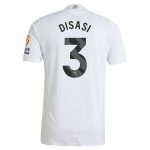aston villa adidas away authentic shirt 2024-25 with disasi 3 printing Collection | Official Aston Villa FC Gear Online