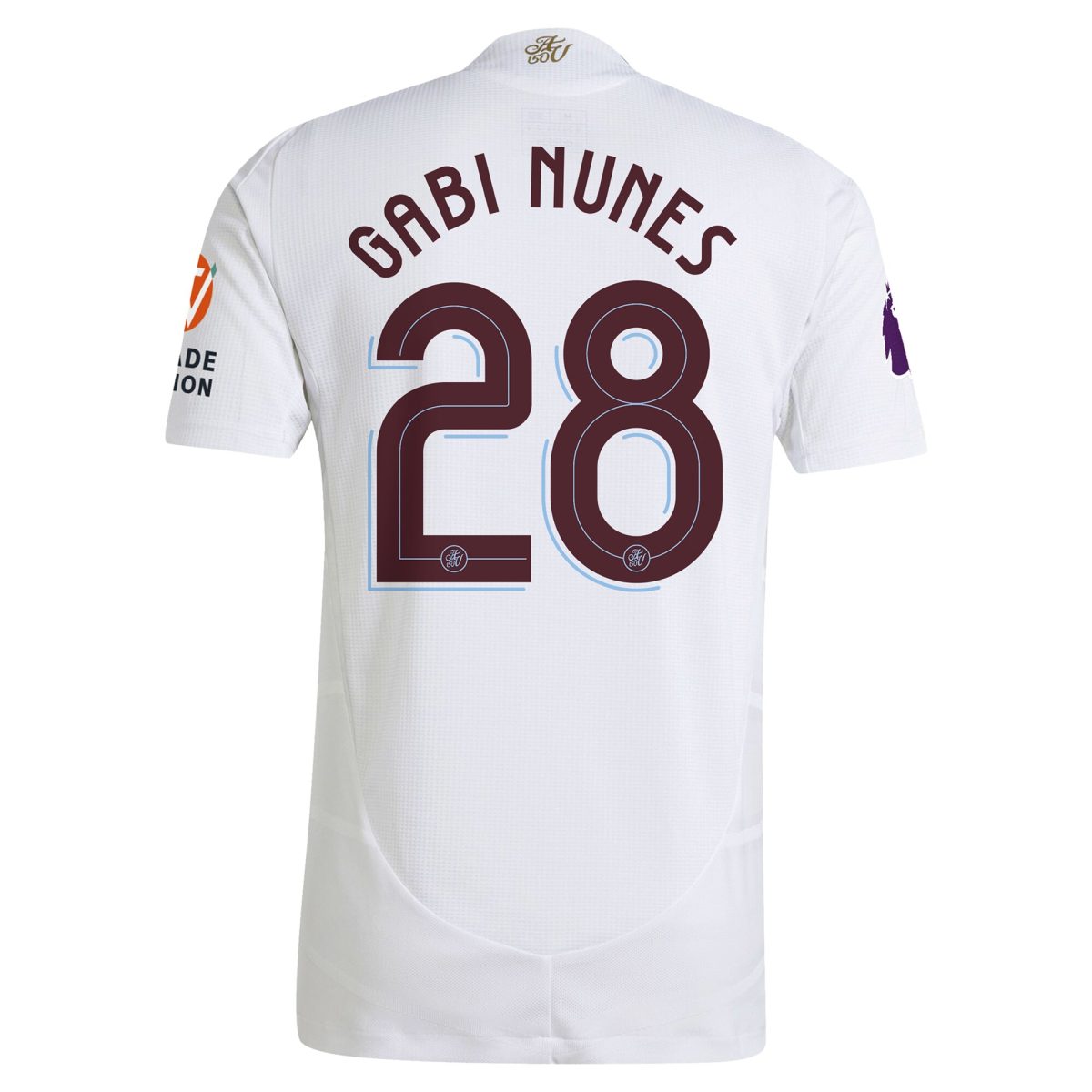 aston villa adidas away authentic shirt 2024-25 with gabi nunes 28 cup printing Collection | Official Aston Villa FC Gear Online