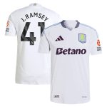 aston villa adidas away authentic shirt 2024-25 with j. ramsey 41 printing Collection | Official Aston Villa FC Gear Online