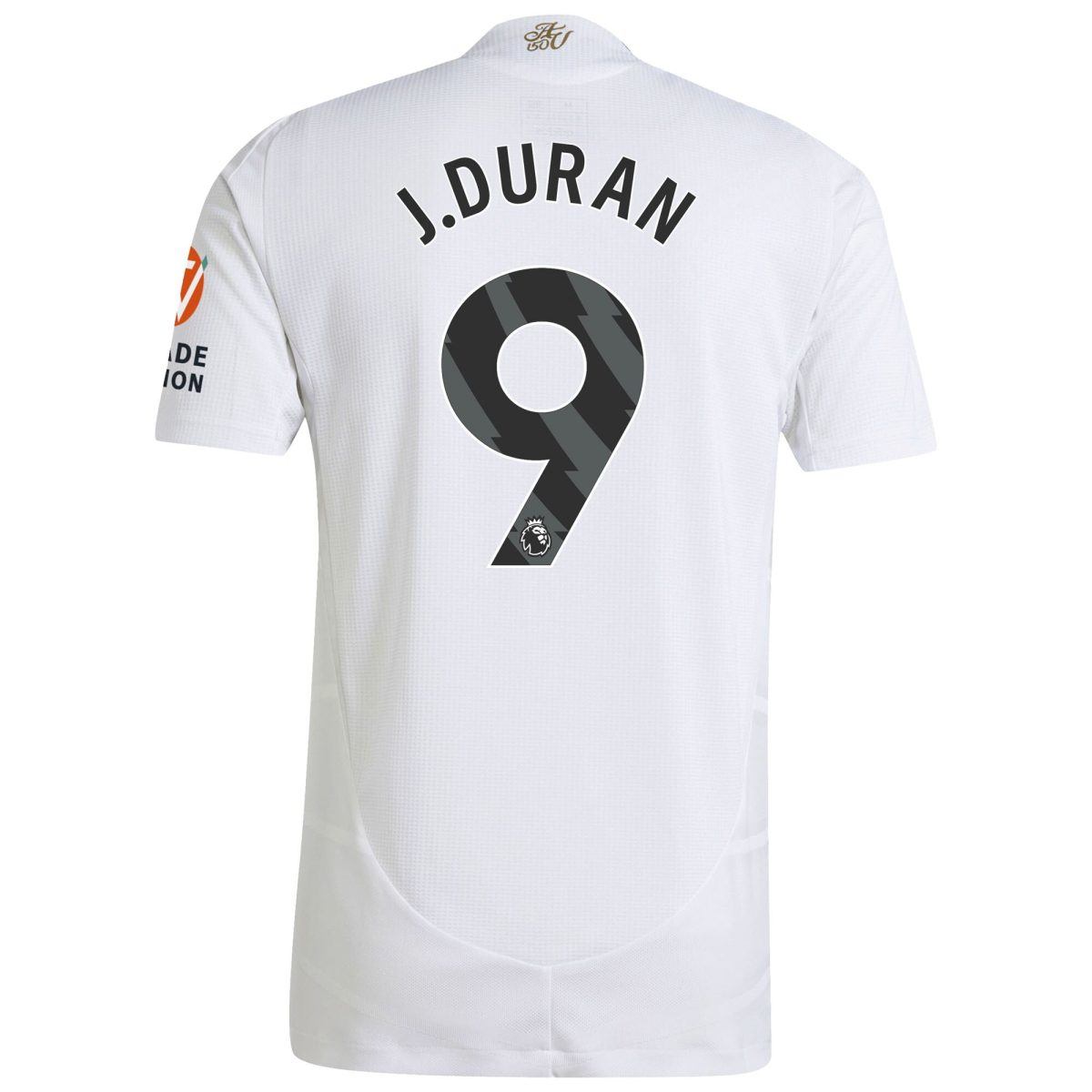 aston villa adidas away authentic shirt 2024-25 with j.duran 9 printing Collection | Official Aston Villa FC Gear Online