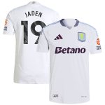 aston villa adidas away authentic shirt 2024-25 with jaden 19 printing Collection | Official Aston Villa FC Gear Online