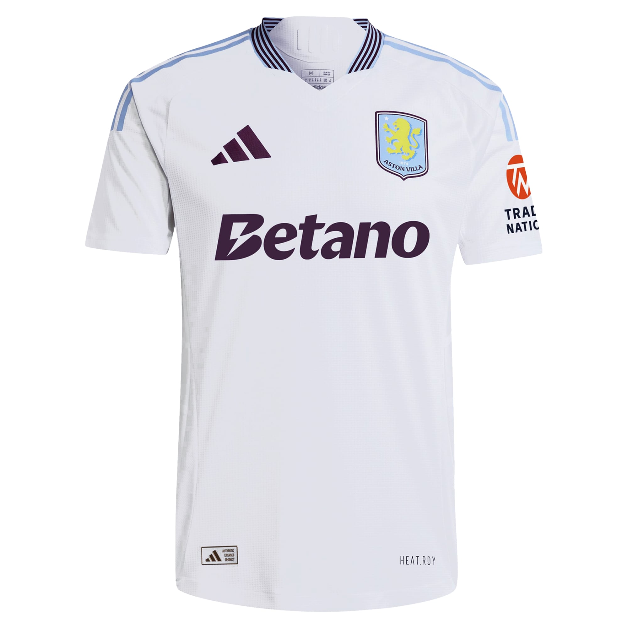 aston villa adidas away authentic shirt 2024-25 with konsa 4 printing Collection | Official Aston Villa FC Gear Online