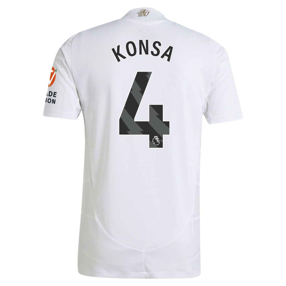 aston villa adidas away authentic shirt 2024-25 with konsa 4 printing Collection | Official Aston Villa FC Gear Online