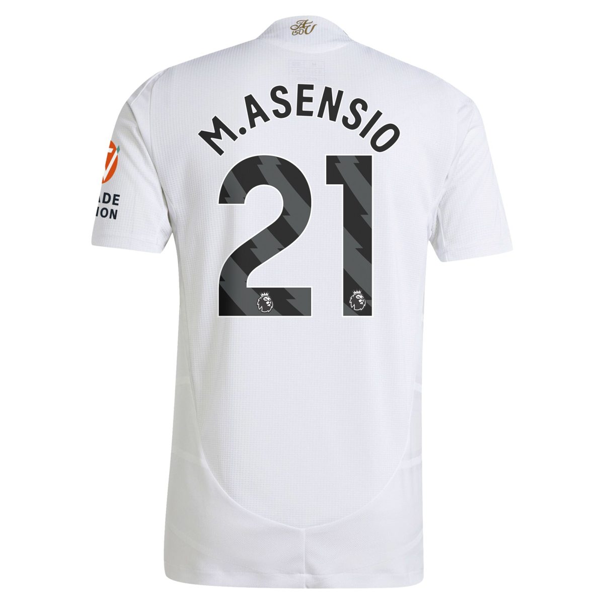 aston villa adidas away authentic shirt 2024-25 with m.asensio 21 printing Collection | Official Aston Villa FC Gear Online