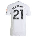 aston villa adidas away authentic shirt 2024-25 with m.asensio 21 printing Collection | Official Aston Villa FC Gear Online