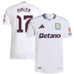 aston villa adidas away authentic shirt 2024-25 with malen 17 cup printing Collection | Official Aston Villa FC Gear Online