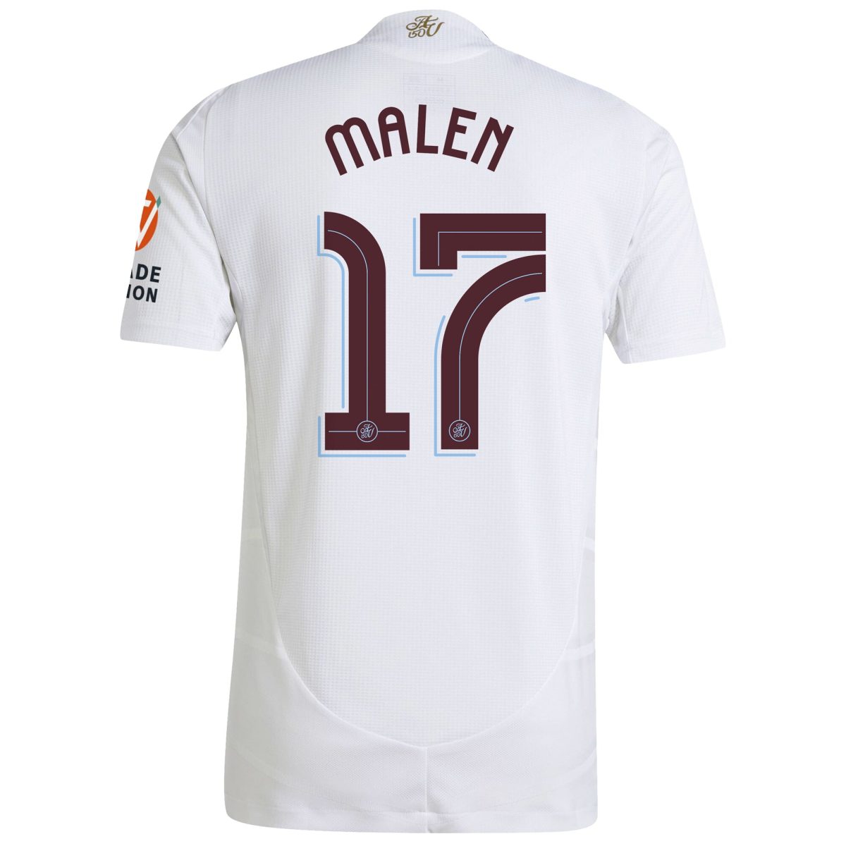 aston villa adidas away authentic shirt 2024-25 with malen 17 cup printing Collection | Official Aston Villa FC Gear Online