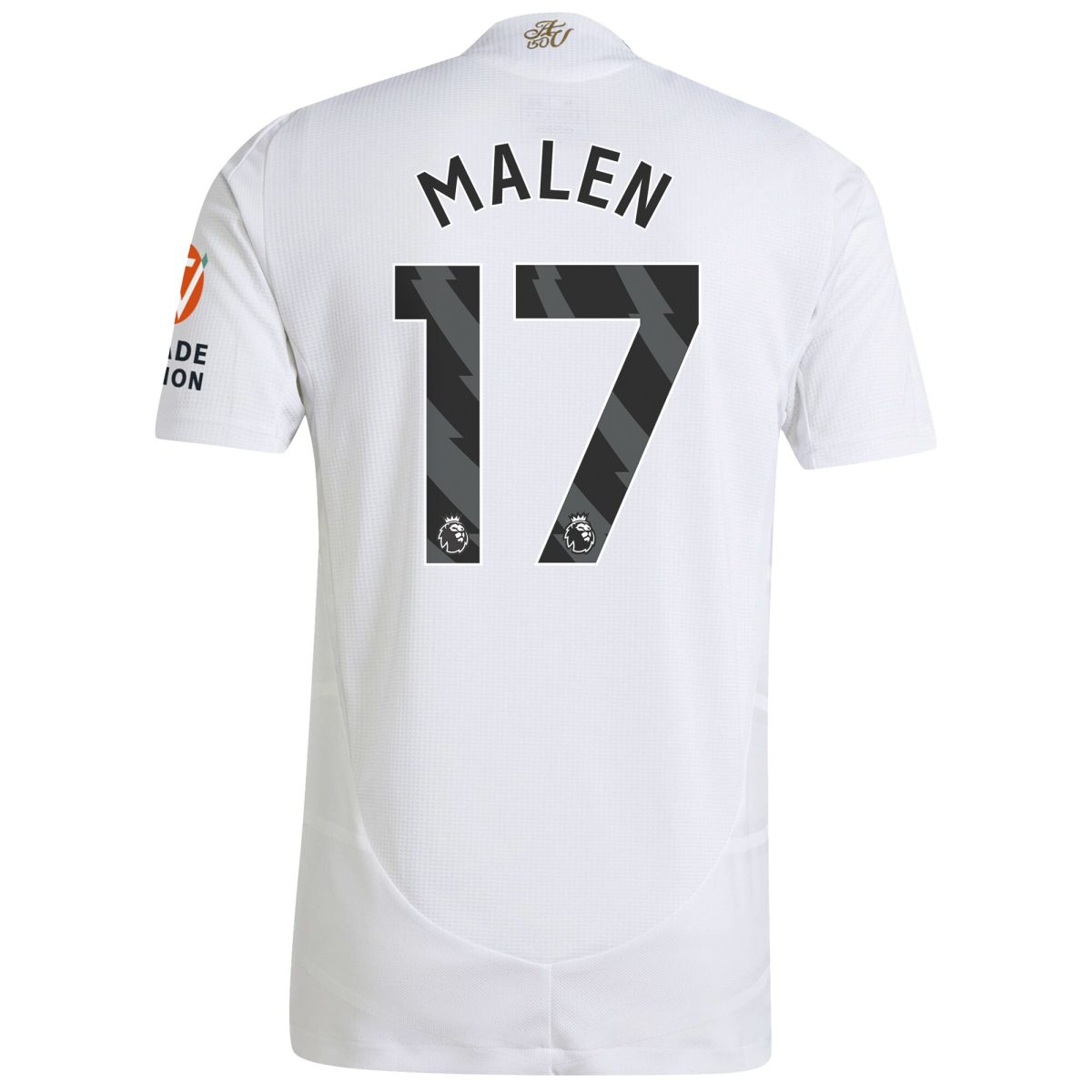 aston villa adidas away authentic shirt 2024-25 with malen 17 printing Collection | Official Aston Villa FC Gear Online