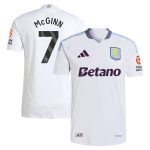 aston villa adidas away authentic shirt 2024-25 with mcginn 7 printing Collection | Official Aston Villa FC Gear Online