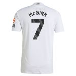 aston villa adidas away authentic shirt 2024-25 with mcginn 7 printing Collection | Official Aston Villa FC Gear Online