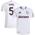 aston villa adidas away authentic shirt 2024-25 with mings 5 cup printing Collection | Official Aston Villa FC Gear Online