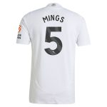 aston villa adidas away authentic shirt 2024-25 with mings 5 printing Collection | Official Aston Villa FC Gear Online