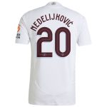 aston villa adidas away authentic shirt 2024-25 with nedeljković 20 cup printing Collection | Official Aston Villa FC Gear Online