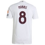 aston villa adidas away authentic shirt 2024-25 with nobbs 8 cup printing Collection | Official Aston Villa FC Gear Online