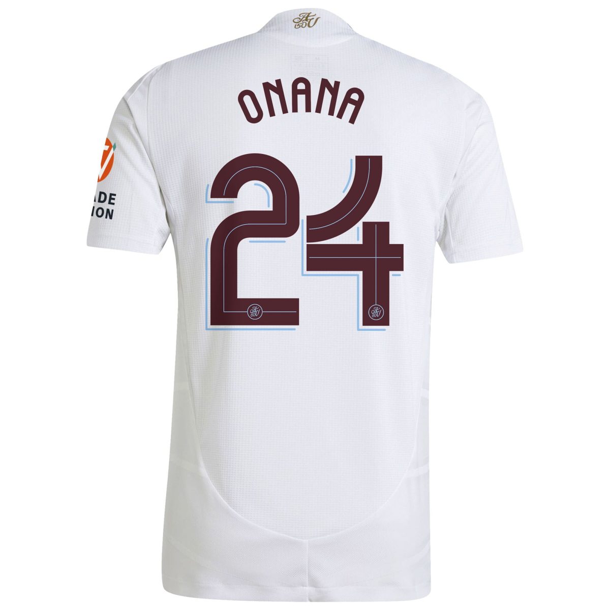 aston villa adidas away authentic shirt 2024-25 with onana 24 cup printing Collection | Official Aston Villa FC Gear Online