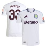 aston villa adidas away authentic shirt 2024-25 with pacheco 33 cup printing Collection | Official Aston Villa FC Gear Online