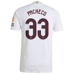 aston villa adidas away authentic shirt 2024-25 with pacheco 33 cup printing Collection | Official Aston Villa FC Gear Online