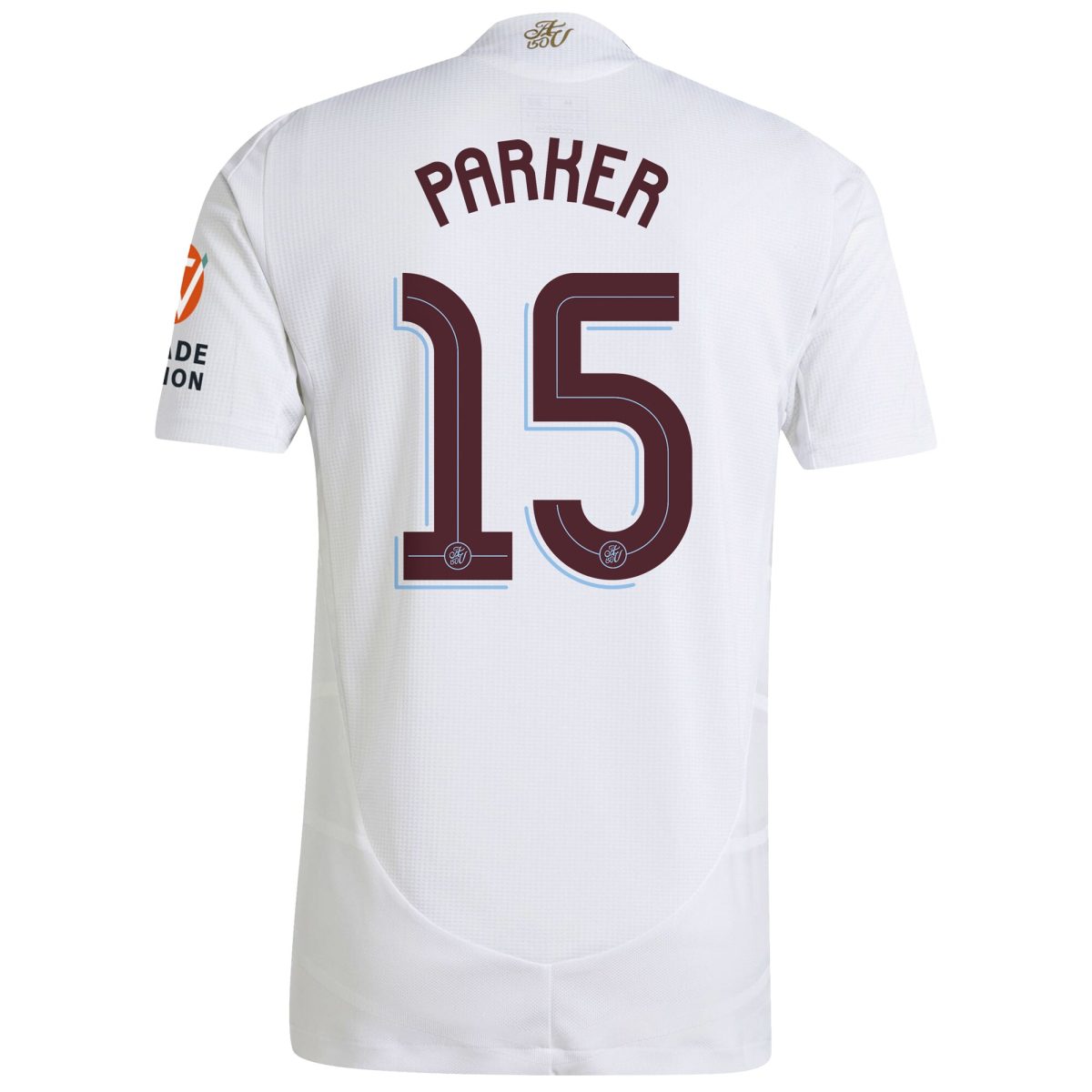 aston villa adidas away authentic shirt 2024-25 with parker 15 cup printing Collection | Official Aston Villa FC Gear Online