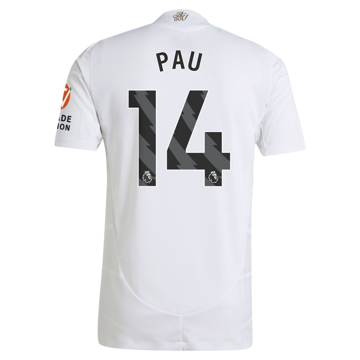 aston villa adidas away authentic shirt 2024-25 with pau 14 printing Collection | Official Aston Villa FC Gear Online