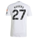aston villa adidas away authentic shirt 2024-25 with rogers 27 printing Collection | Official Aston Villa FC Gear Online