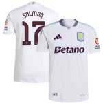 aston villa adidas away authentic shirt 2024-25 with salmon 17 cup printing Collection | Official Aston Villa FC Gear Online