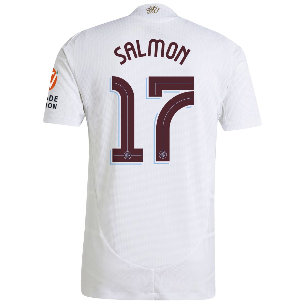 aston villa adidas away authentic shirt 2024-25 with salmon 17 cup printing Collection | Official Aston Villa FC Gear Online