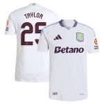 aston villa adidas away authentic shirt 2024-25 with taylor 25 cup printing Collection | Official Aston Villa FC Gear Online