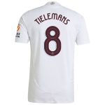 aston villa adidas away authentic shirt 2024-25 with tielemans 8 cup printing Collection | Official Aston Villa FC Gear Online