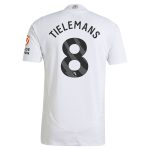 aston villa adidas away authentic shirt 2024-25 with tielemans 8 printing Collection | Official Aston Villa FC Gear Online