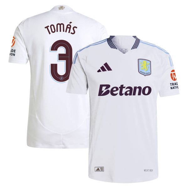 aston villa adidas away authentic shirt 2024-25 with tomás 3 cup printing Collection | Official Aston Villa FC Gear Online