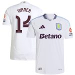 aston villa adidas away authentic shirt 2024-25 with turner 14 cup printing Collection | Official Aston Villa FC Gear Online