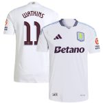 aston villa adidas away authentic shirt 2024-25 with watkins 11 cup printing Collection | Official Aston Villa FC Gear Online
