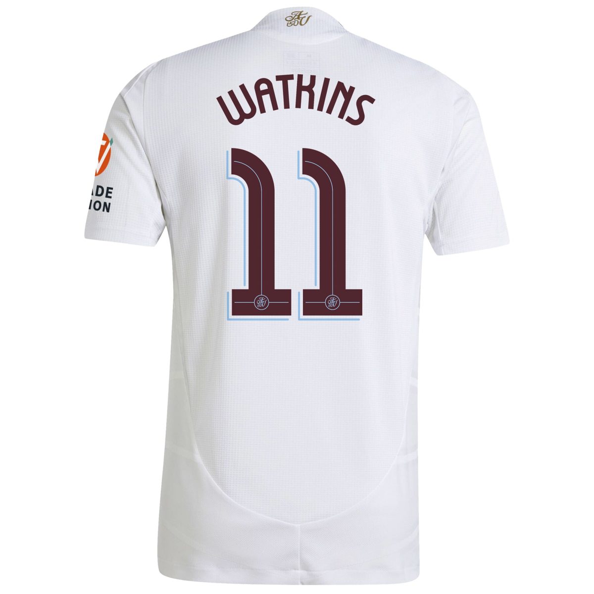 aston villa adidas away authentic shirt 2024-25 with watkins 11 cup printing Collection | Official Aston Villa FC Gear Online