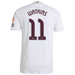 aston villa adidas away authentic shirt 2024-25 with watkins 11 cup printing Collection | Official Aston Villa FC Gear Online