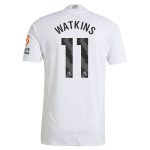 aston villa adidas away authentic shirt 2024-25 with watkins 11 printing Collection | Official Aston Villa FC Gear Online
