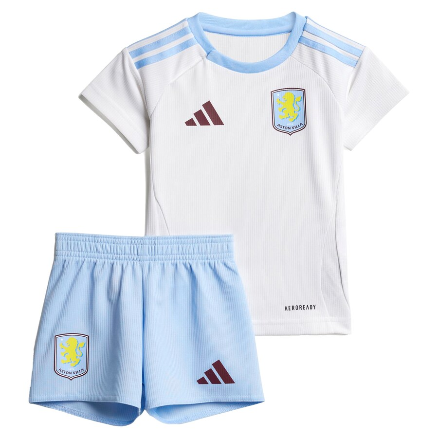 aston villa adidas away baby kit 2024-25 with a.garcía 16 printing Collection | Official Aston Villa FC Gear Online