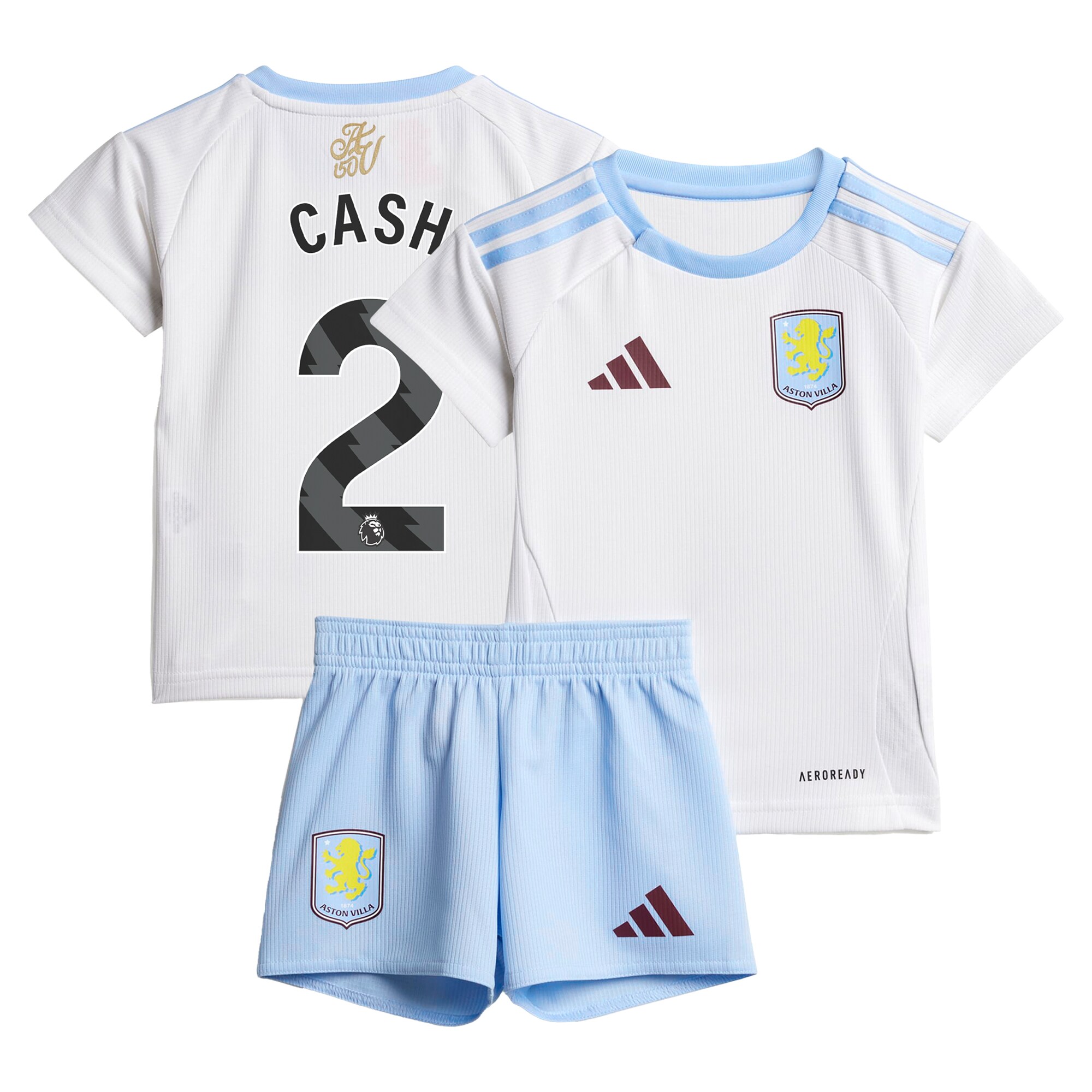 aston villa adidas away baby kit 2024-25 with cash 2 printing Collection | Official Aston Villa FC Gear Online