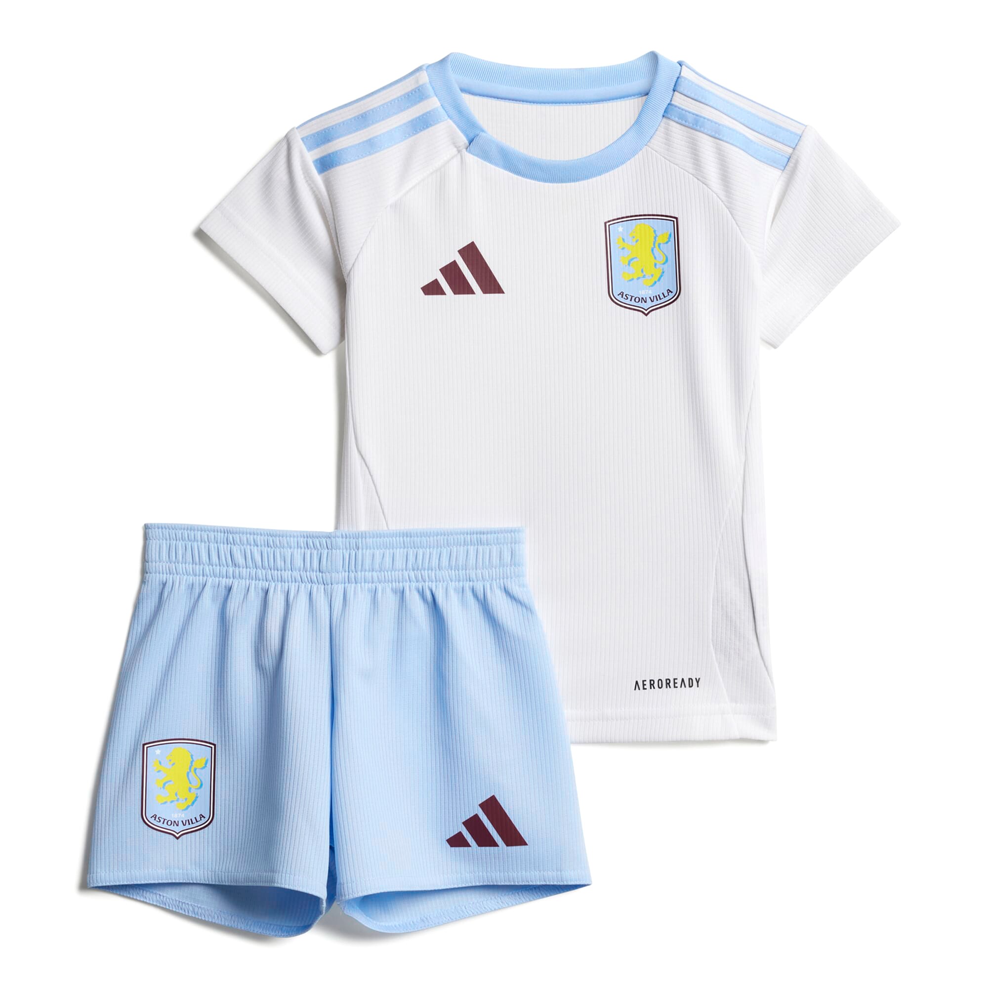 aston villa adidas away baby kit 2024-25 with custom printing Collection | Official Aston Villa FC Gear Online