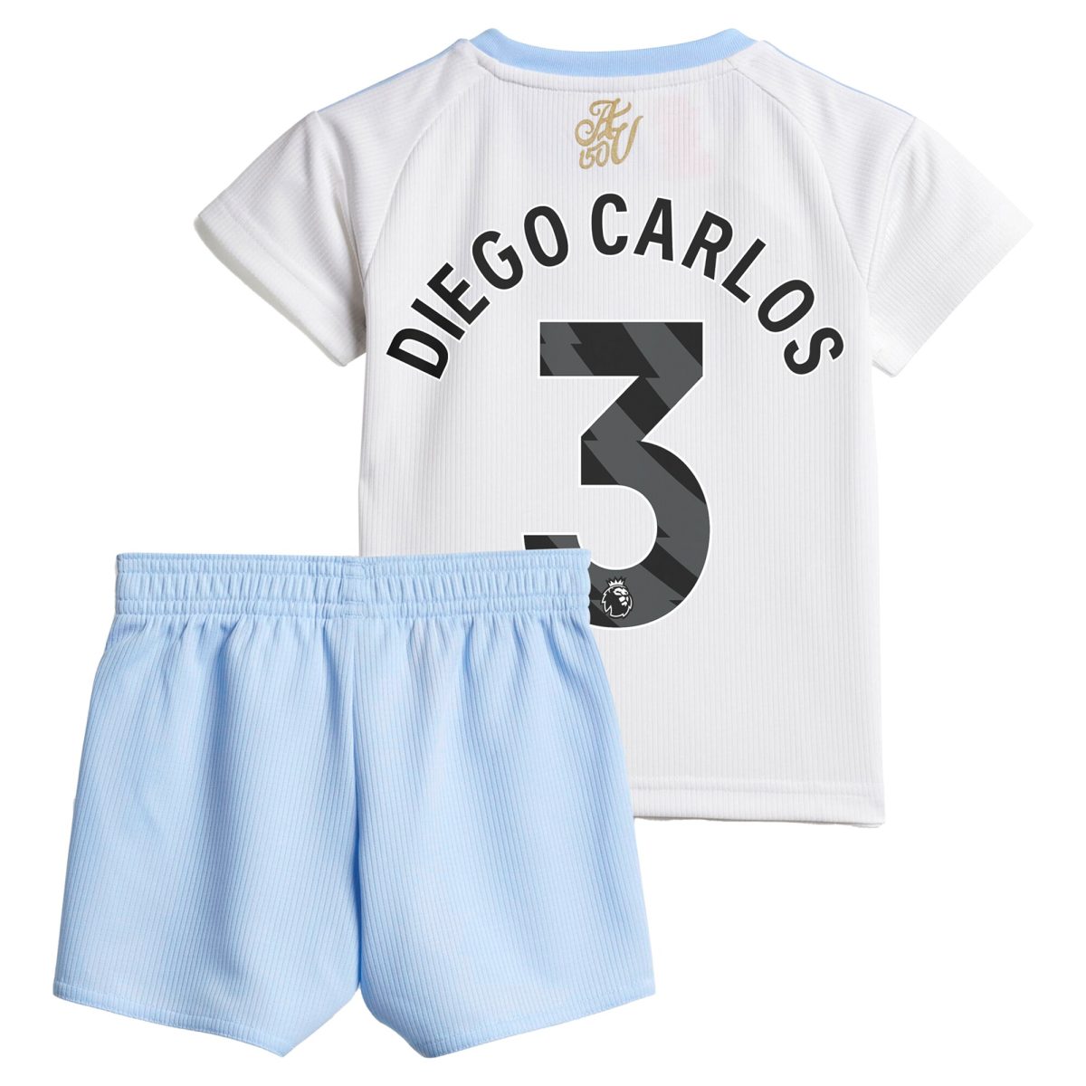 aston villa adidas away baby kit 2024-25 with diego carlos 3 printing Collection | Official Aston Villa FC Gear Online