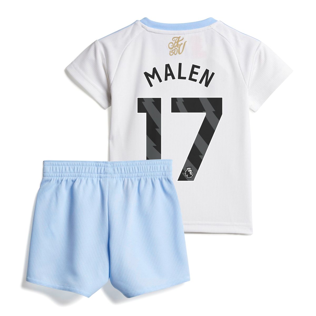 aston villa adidas away baby kit 2024-25 with malen 17 printing Collection | Official Aston Villa FC Gear Online